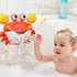 Deejoy Crab Bubble Bath Maker, Blows Bubbles and Plays 12 Children’s Songs, Bath Bubble Machine for Kids (Red)