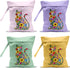 VBCVBGFH 4 Pack Cute Wet Bag Waterproof Washable Reusable Wet Dry Bag for