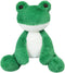 Green Frog Plush Toy - Cute Furry Stuffed Animal for Boys Girls, Gifts for Kids or Girlfriend, 8.5 Inches