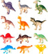 12 Pack Tinabless Prefilled Easter Eggs with Dinosaur Toys, Easter Eggs for Kids, Easter Basket Stuffers, Egg Hunt