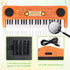 MusicForset 49 3 4 5 6 7, Kids Piano Keyboard with Microphone, Keys Portable Electronic Piano Keyboard for Kids
