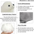 2PCS Cute Seal Plush Stuffed Animal Toy Pillow - Kawaii Doll Gifts for Kids