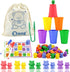 Bmag Counting Bears with Matching Sorting Cups - Preschool Math Learning Game for Kids Age 3-5