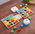 Wooden Puzzles Shape Color Matching Board Games for Preschool Educational Montessori Toys for Kids Ages 3-6