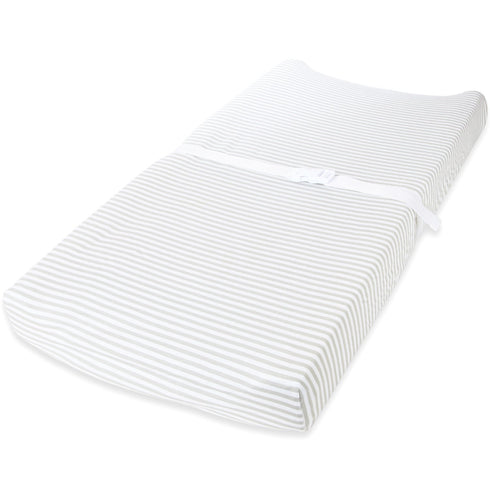 Cuddly Cubs Changing Pad Covers - 2 Pack, Soft Plush Cotton for Boy, Girl, Fits 16 x 32 Baby Changing Table Pads