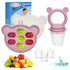 WAJIAYON Baby Breastmilk Popsicle Molds & Baby Fruit Feeder (2 Pack), Infant
