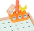 B. toys Fix ‘n’ Play Kit, Pretend Play Tool Box with Wooden Accessories, Carpenter Set for Kids 3 Years +