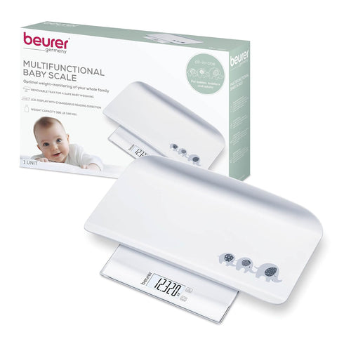 Beurer BY82 Multifunctional Baby Scale for Infants, Pets, Kids, & Adults up