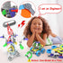 10 in 1 Electric STEM Toys for Boys & Girls Age 4-8, Birthday Gifts, Educational Building Toys for Kids