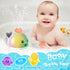 Gigilli Baby Whale Bath Toy, 4 Modes Bath Fountain Toy 6-12 12-18 Months, Light Up Bath Toys Sprinkler, Spray Water Pool Bathtub Toys for Toddlers 1-3 2-4 Infant Kid Baby 2 3 4 5 Shower Birthday Gifts