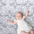 Baby Playpen Mat 47" X 47", One-Piece Crawling Mat Non Slip Padded