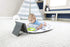 Tummy 0+ Sassy Time Play Mat with Large Mirror, Cushioned, Reversible Support Bolster, and Teething Ring, Age
