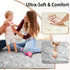 50x50 Baby Play Mat, Playpen Mat, Thick Soft Foam Playmats for Baby, Foldable and Washable Crawling Mat for Floor (Gray