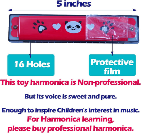 Kids Harmonica Party Favors - 12Pcs Harmonicas for Kids Musical Instrument Gift for Birthday Party