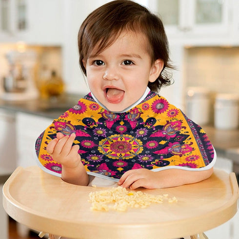 YEGAME Set 1 11 22 Inch Muslin Baby Burp Cloths of - Mandala Super Absorbent Cotton Burping Rags Soft Baby Washcloths