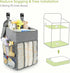 52+ 18.5" 10.5" 8" Maliton Changing Table Diaper Organizer - Baby Hanging Diaper Stacker Nursery Caddy Organizer