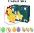 hbbhml Plush Electric Stuffed Laying Egg Chicken Toy Doll with Sound Music Easter for Boys Girls
