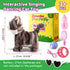 HCdoujoy Set Grey Robotic Cat Toy for Kids Remote Control Walking Kitten for Girls with Leash Electronic Pet That Meow