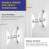 4our Kiddies 10 Pack Furniture Anchors for Baby Proofing, Anti Tip Wall Anchors for Child Safety