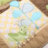 CribMATE 1 PC Nursery Crib Quilted Comforter Baby Girl Baby Boy Crib Bed Quilt/Comforter Baby Gift Idea (Green
