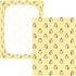 miaozhen 1 Pack 52x28 Cotton Crib Sheets for Baby Boys Girls Soft Comfy Cute Animal Penguin Pastel Yellow Toddler
