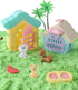 sikmcle 36 PCS Pet Sensory Bin Moldable Sensory Sand Kit and Sandbox with Lid Dog and Cat Toddler Toys for Kids Gifts