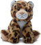 The Petting Zoo Jaguar Plush Toy, 8 Inches, Gifts for Kids, Wild Onez Zoo Animals
