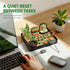 HouseBegan Vegetable Zen Garden for Desk, Build Your Own Mini Vegetable World, Desktop Sand Garden Kit, Interactive