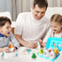 Tinabless Hide & Squeak Dinosaur Eggs, Montessori Sorting & Matching Learning Toys for Toddlers Kids Boys Girls, Easter