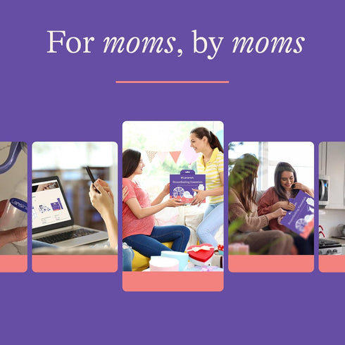 Lansinoh Breastfeeding Essentials Kit for New Moms, 77 Piece Gift Set with Nursing Pads and Breastmilk Storage Bags
