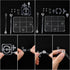 FINGERINSPIRE 8 Pcs Action Figure Stand, Assembly Display Holder Base for 6 inch Action Figures or Effects