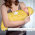 YallLocoMo Sets Custom Newborn Swaddle Blankets Hat Yellow Star Name Text Soft Baby Receiving Blanket Swaddle Sack
