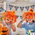 CCINEE 48pcs Halloween Slap Bracelets, Assorted Bulk Snap Wristbands for Kids Halloween Party Gifts