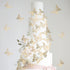 40 PCS Laser 3D Butterfly Cupcake Toppers, Hollow Arts Cake Decorations for Baby Shower Wedding Party Supplies