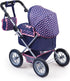 Bayer Design Baby Doll Trendy Pram - Blue, Pink
