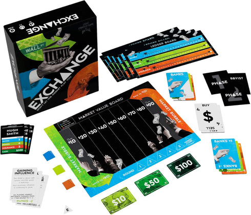 Bicycle Exchange - Light Strategy Board Game for Ages 10 and Up
