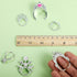 Sumind Doll Accessories Jewelry Set 20 Pieces, Doll Necklace Crown Play Set, Includes 10 Necklaces & 10 Crowns for 11.5