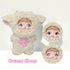 Mckkymi Nommi 1PC, (1 7 Plush Blind Box, Kawaii Cute Series Stuffed Blind Box Doll Kawaii Mystery Plush Toys