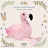 Bearington Flamingo Stuffed Animal: Pink Plush Faux-Fur, Premium Fill, Feathery Tufted Tail, Realistic Details; Perfect Birthday for Bird Fans and Kids of All Ages; 8.5 inches (Fifi)