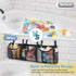 Bath Toy Storage, Detachable Holder with 6 Compartments, Mesh Shower Caddy for Easy Access & Sorting