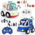 BEMITON 2.4GHz Remote Control Toy Cars for Toddlers - Interactive Police Car