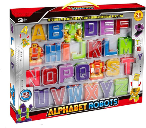 miYou 26 Alphabet Robots Toy for Kids ABC Learning Education Preschool Toys Pieces/Gift Box