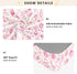 miaozhen 1 Pack 52x28 Cotton Baby Crib Sheets Soft Hot Balloon White and Peach Toddler Mattresses for Nursery Decor