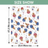 Mazeann Fourth July Ice Cream Car Seat Cover Baby Breathable Soft Infant Carseat Covers Canopies Babies Carrier Covers