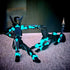 masijssa T13 3D Set 13 Dummy 3D Action Figures Titan Action Figure Printed Robo Multi-Jointed Movable Toy with Full
