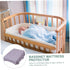 Soft and Breathable Changing Pad Cover for Baby Girls - Removable