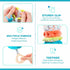 0-6-12-18 Jollybaby Baby Musical Pull String Hanging Toy for Stroller Car Seat Crib Play Gym, Plush Stuffed Whale Toy