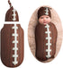 Soccer Newborn Baby Swaddle Blanket with Beanie Hat, Baby Receiving Blanket Wrap Gifts for Boys Girls Infant