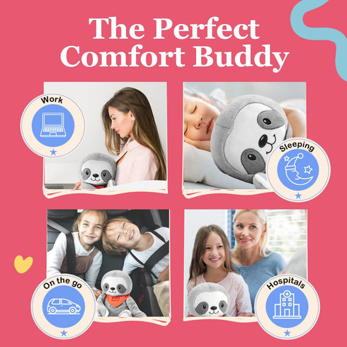 5lb Lilly's Love Weighted Stuffed Animal, | Sensory Plush for Kids & Adults | Machine Washable Plushie w/Removable