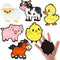 Refrigerator Magnets for Kids, Large Cute Farm Animals Fridge Magnets for Toddlers